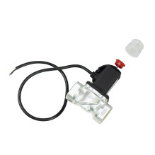 Kit PNI Safe House 400 gas sensor and solenoid valve 3 / 4 inch, sound and light alarm, 85dB, detected natural gas, meth