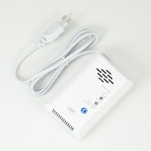 Kit PNI Safe House 400 gas sensor and solenoid valve 3 / 4 inch, sound and light alarm, 85dB, detected natural gas, meth