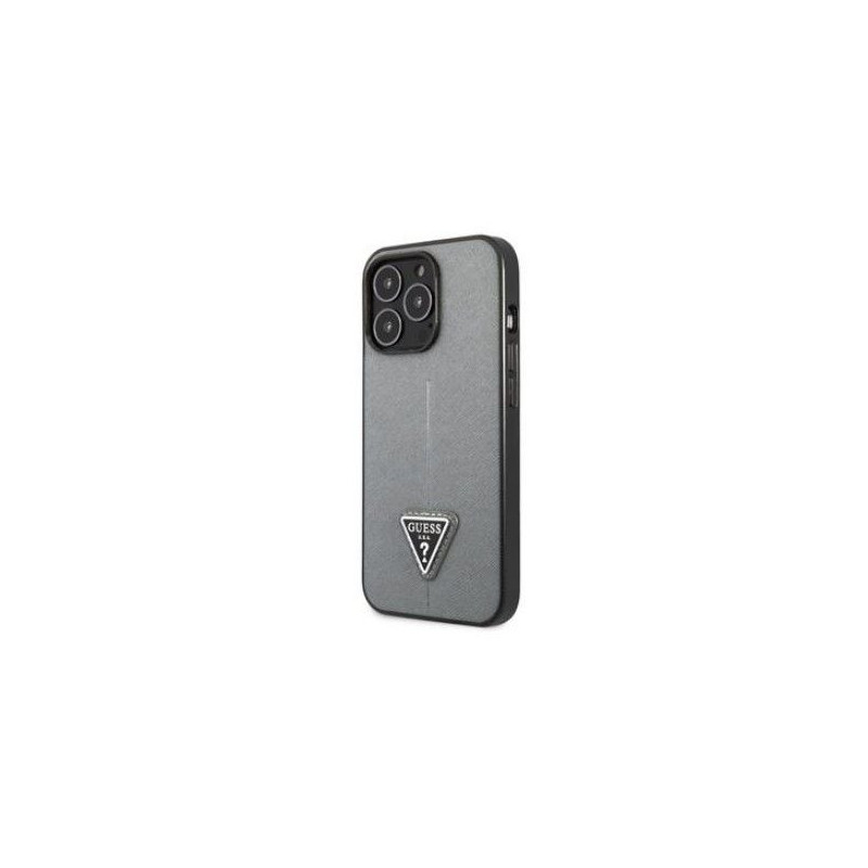 „Guess“ „Apple iPhone 13 Pro“ PU „Saffiano“ trikampio formos dėklas