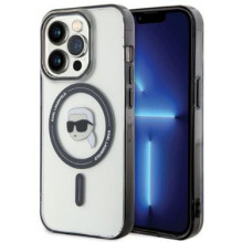 Karl Lagerfeld Apple iPhone 15 Pro HC MAGSAFE IML KH permatomas
