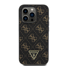 Guess Apple iPhone 15 Pro 4G Triangle Metal Logo Black Guess Apple iPhone 15 Pro 4G Triangle Metal Logo Black