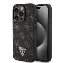 Guess Apple iPhone 15 Pro 4G Triangle Metal Logo Black Guess Apple iPhone 15 Pro 4G Triangle Metal Logo Black