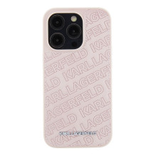 Karl Lagerfeld Apple iPhone 15 Pro Max Quilted K Pattern Case Pink Karl Lagerfeld Apple iPhone 15 Pro Max Quilted K Pattern Case Pink