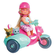 Doll El with scooter