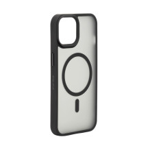 „Evelatus“ „Apple iPhone 14“ hibridinis dėklas su „MagSafe PC+TPU“ ir juodu dangteliu
