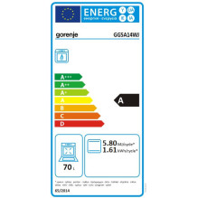 Stove GORENJE GG5A14WJ Stove GORENJE GG5A14WJ