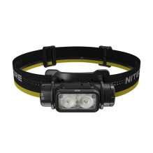 Priekinis žibintas - Nitecore NU50, 1 400 lm, 5 000 mAh, 130 m, Įkraunamas per USB-C, Baltas / raudonas Priekinis žibintas - Nitecore NU50, 1 400 lm, 5 000 mAh, 130 m, Įkraunamas per USB-C, Baltas / raudonas