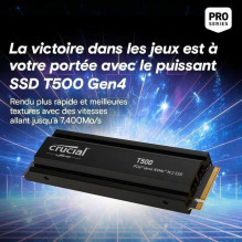 Dysk SSD T500 4TB M.2 NVMe 2280 PCIe 4.0 7000 / 6900 Radiator