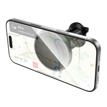 Automobilinis laikiklis-įkroviklis Borofone BH224 Magsafe 15W juodas Automobilinis laikiklis-įkroviklis Borofone BH224 Magsafe 15W juodas