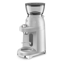 SMEG Kaffeemühle 50s Style CGF02SSEU *silber* SMEG Kaffeemühle 50s Style CGF02SSEU *silber*