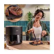 Heiluftfritteuse Cecofry&Grill Duoheat 6500 (schwarz, 2.200 Watt, Korb 6,5 Liter, mit Sichtfenster, doppeltes Heizel Heiluftfritteuse Cecofry&Grill Duoheat 6500 (schwarz, 2.200 Watt, Korb 6,5 Liter, mit Sichtfenster, doppeltes Heizel