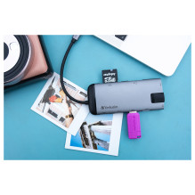 KORTELĖ 256GB Verbatim MicroHC Pro 10 klasė + adapterių mažmeninė prekyba KORTELĖ 256GB Verbatim MicroHC Pro 10 klasė + adapterių mažmeninė prekyba