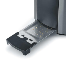 Home and Kitchen Appliances - Severin Toaster AT 2589 2 Slice Stainless Steel Silver / Black Home and Kitchen Appliances - Severin Toaster AT 2589 2 Slice Stainless Steel Silver / Black