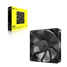 Corsair RS120 Kompiuterio korpuso ventiliatorius 12 cm juodas 1 vnt. Corsair RS120 Kompiuterio korpuso ventiliatorius 12 cm juodas 1 vnt.