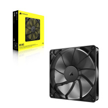 Corsair RS140 Kompiuterio korpuso ventiliatorius 14 cm juodas 1 vnt. Corsair RS140 Kompiuterio korpuso ventiliatorius 14 cm juodas 1 vnt.