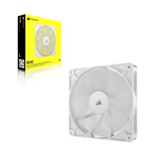 Corsair RS140 Kompiuterio korpuso ventiliatorius 14 cm baltas 1 vnt.