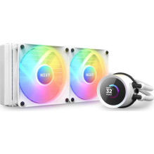 Nzxt Kraken 280 RGB 280 mm procesoriaus aušintuvas RL-KR280-W1 Nzxt Kraken 280 RGB 280 mm procesoriaus aušintuvas RL-KR280-W1
