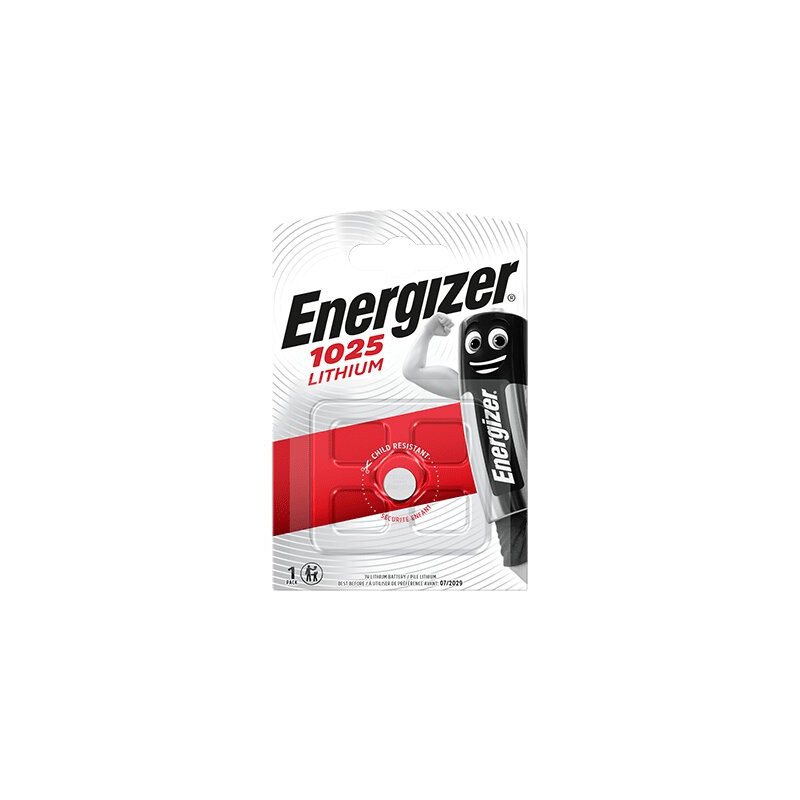 Baterija - Energizer CR1025 Ličio 1 Vnt. 3 V 30 mAh 10 mm x 2,5 mm