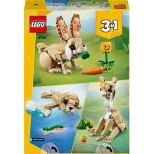 Constructor LEGO® Creator Cute Bunny 31162, 326 pcs
