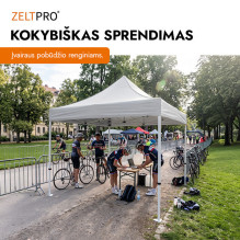 Prekybinė Palapinė 3x2 Balta Zeltpro PROFRAME