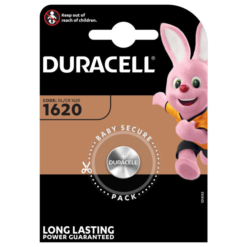 Baterija - Duracell CR1620 1 Vnt. 3 V DL1620