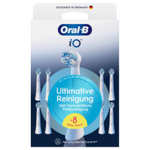 Braun Oral-B Aufsteckbürsten iO Ultimat. Reinigung 8er Billboard Ersatzb. 778541