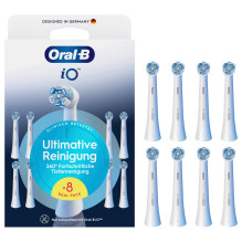 Braun Oral-B Aufsteckbürsten iO Ultimat. Reinigung 8er Billboard Ersatzb. 778541