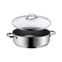 WMF 0761406380 Schmorpfanne beschichtet 28cm, Schttrand, Glasdeckel