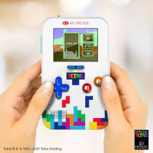 MY ARCADE MICRO POCKET GO GAMER + TRAVEL TETRIS (NEW VERSION) GAMING SYSTEM