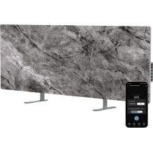 AENO AENO Premium Eco Smart Šildytuvas 700W Tempered glass Infraraudonųjų spindulių + konvekcinis šildymo tipas LED ekra