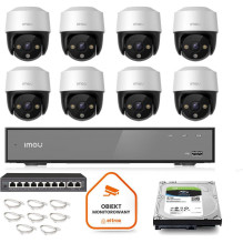 Stebėjimo sistema Imou 8x Cruiser 4MP POE kamera