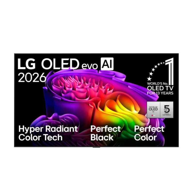 TV Set, LG, 65 ", 4K Ultra HD, 3840 x 2160 pixels, Flat, OLED, OLED65G61LW