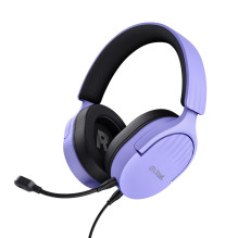 Ausinės - Trust GXT 489P FAYZO 50 mm Juodos, Violetinės Ausinės - Trust GXT 489P FAYZO 50 mm Juodos, Violetinės