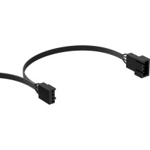 Korpuso Ventiliatorius - Corsair RS140 140 mm 4 kontaktų PWM 330-1700 aps. / min. 95,5 CFM Juodas
