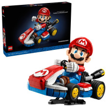 Konstravimo Rinkinys - LEGO Super Mario 72037 Mario Kart - Mario And Standard Kart, 1 972 Dalys, 18+, 320 × 190 × 220 mm