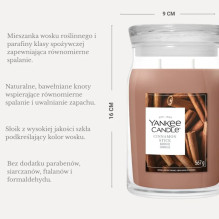 Kvapioji Žvakė - YANKEE CANDLE Cinnamon Stick 567 g Bronzinė Kvapioji Žvakė - YANKEE CANDLE Cinnamon Stick 567 g Bronzinė