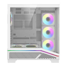 Kompiuterio Korpusas - DarkFlash K430 , ATX , 6 Ventiliatoriai , USB-C , Balta Kompiuterio Korpusas - DarkFlash K430 , ATX , 6 Ventiliatoriai , USB-C , Balta