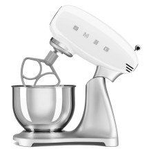 Stacionarus maišytuvas - Smeg SMF04WHEU 800 W Nerūdijančiojo Plieno Dubuo 405 × 221 × 378 mm 220-240 V Baltas Stacionarus maišytuvas - Smeg SMF04WHEU 800 W Nerūdijančiojo Plieno Dubuo 405 × 221 × 378 mm 220-240 V Baltas