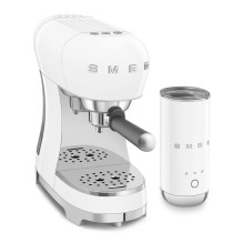 Kavos aparatas - Smeg ECF12WHEU + MFF02 Baltas Kavos aparatas - Smeg ECF12WHEU + MFF02 Baltas