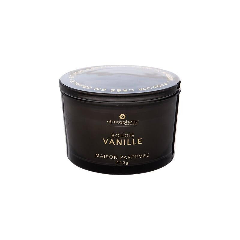 Candle, aromatic Atmosphera Glowy Vanilla, 30 h, 440 g