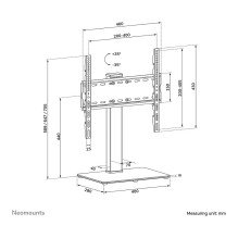 Neomounts DS45-430BL14 TV mount / stand