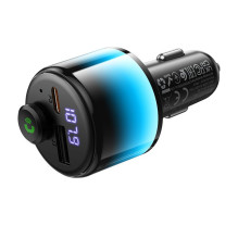 FM bangų moduliatorius Hoco E166 42W USB-C / USB-A FM bangų moduliatorius Hoco E166 42W USB-C / USB-A
