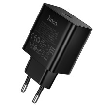 Įkroviklis Hoco N77 45W USB-C juodas Įkroviklis Hoco N77 45W USB-C juodas