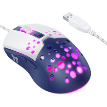 Laidinė pelė Hoco GM51 Gaming balta / mėlyna