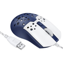 Laidinė pelė Hoco GM51 Gaming balta / mėlyna