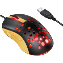 Laidinė pelė Hoco GM51 Gaming juoda / geltona