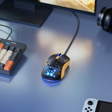Laidinė pelė Hoco GM51 Gaming juoda / geltona