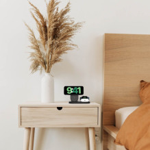 Belkin BoostCharge 3-in-1 Qi2 Ladestation, black Belkin BoostCharge 3-in-1 Qi2 Ladestation, black