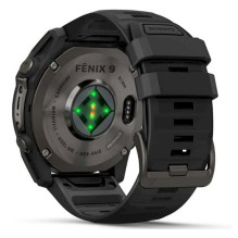 Išmanusis laikrodis Garmin fenix9 / 47 pilkas DLC Ti / juodas dirželis Išmanusis laikrodis Garmin fenix9 / 47 pilkas DLC Ti / juodas dirželis