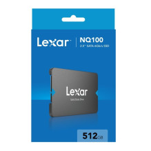 SSD diskas Lexar NQ100 256GB 2,5 colio SATA III ( LNQ100X512G-RNNNG ) SSD diskas Lexar NQ100 256GB 2,5 colio SATA III ( LNQ100X512G-RNNNG )